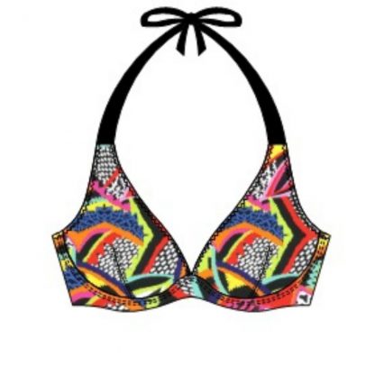 Bikini reggiseno a triangolo con ferretto art FBA3251 linea "La Maasai" Antigel