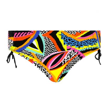 Bikini slip medio/alto coulisse art FBA0651 linea "La Maasai" Antigel