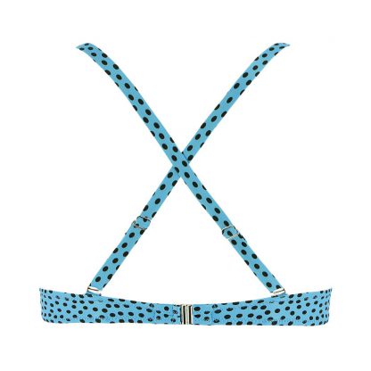 BIKINI RGS PUSH-UP art eba4389 "LA DOLCE RIVA" Antigel colore Riva Bleu