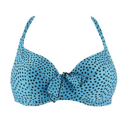 BIKINI RGS BALCONCINO NON FODERATO art fba3589 "LA DOLCE RIVA" Antigel colore Riva Bleu