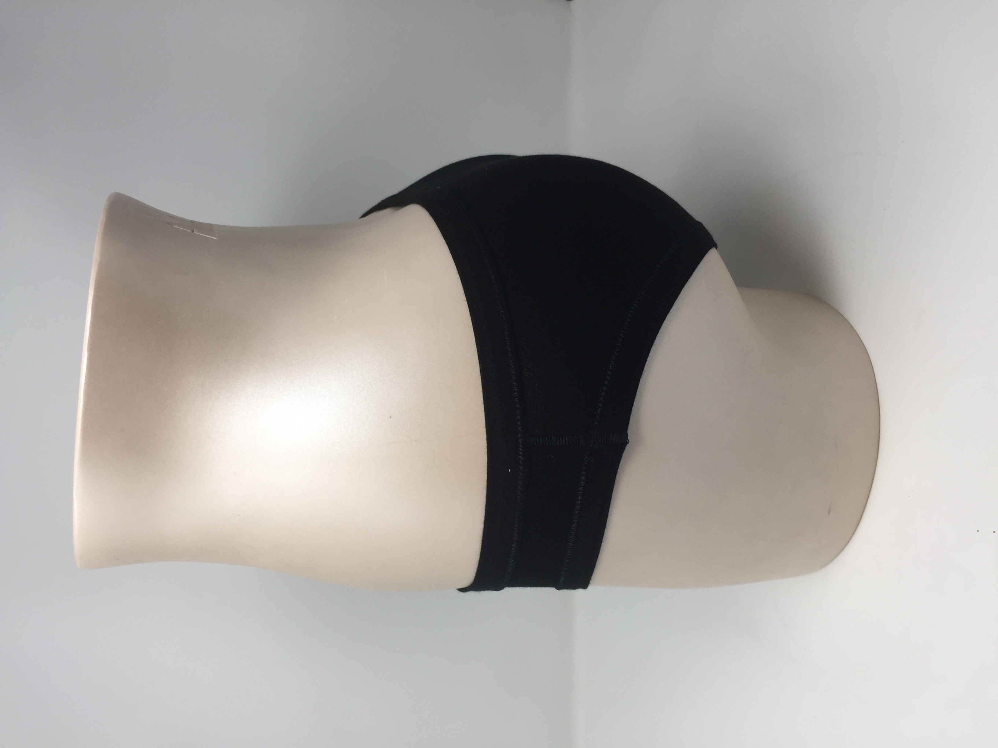 SLIP VITA BASSA COTONE MICROMODAL colore nero art 8122 by Samma